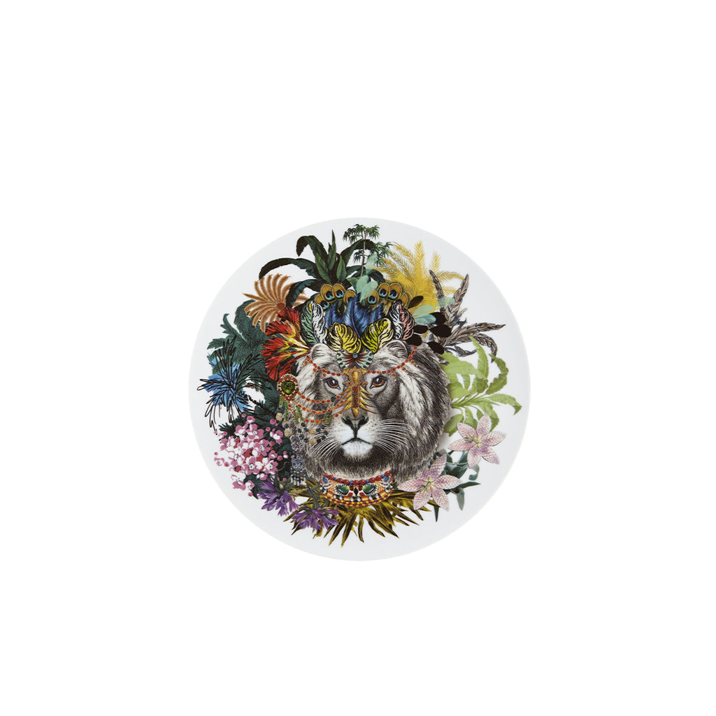 VISTA ALEGRE CHRISTIAN LACROIX - LOVE WHO YOU WANT - CHARGER PLATE JUNGLE KING